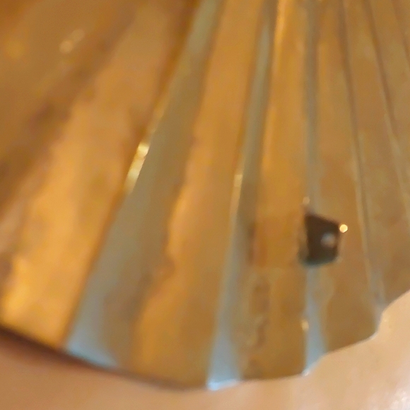 SET of 2 Vintage brass fans for wall - Picture 6 of 7